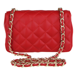 Chicca Borse Borsetta Clutch Rosso