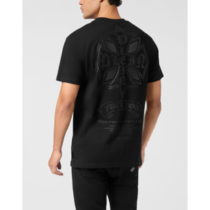 PHILIPP PLEIN T-Shirt Round Neck Ss CHROME
