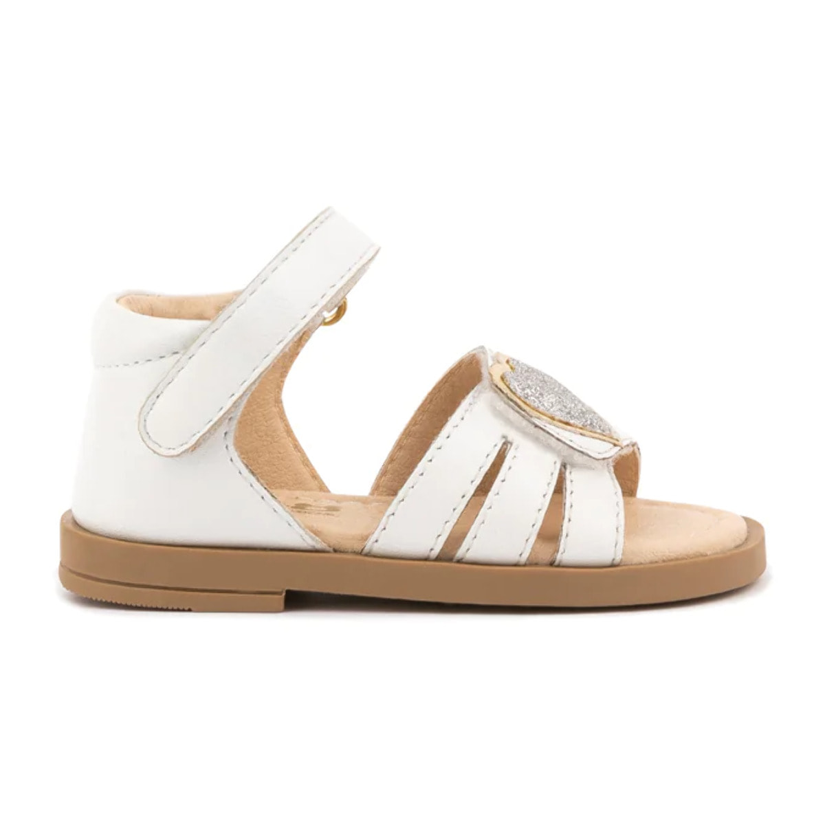 Sandalias De Bebé En Blanco