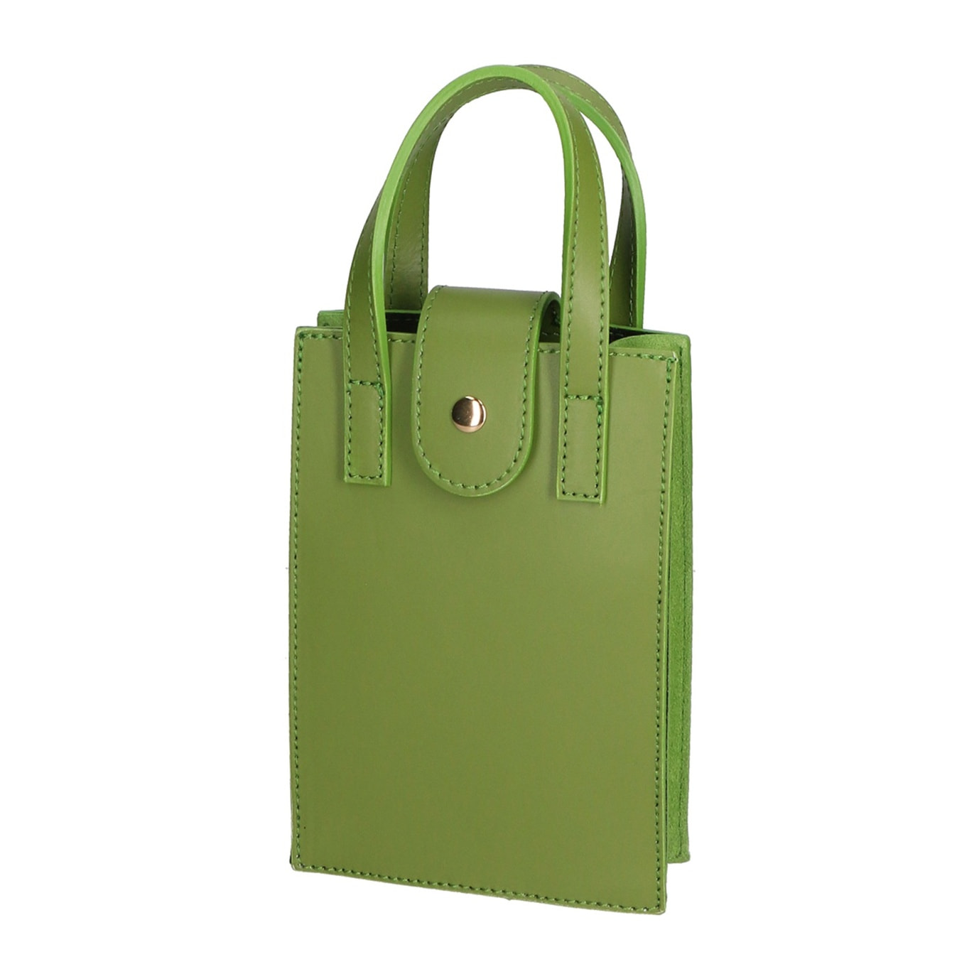 Borsa a mano da donna - Modello Giusi - Vera pelle - 19.0 x 13.0 x 5.0 cm
