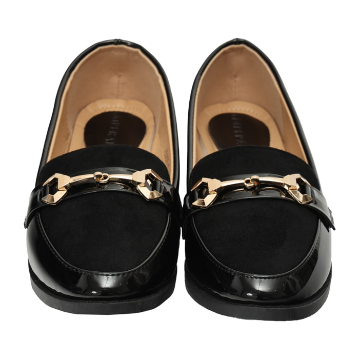 Mocassini con accessorio - tacco 2,5 cm