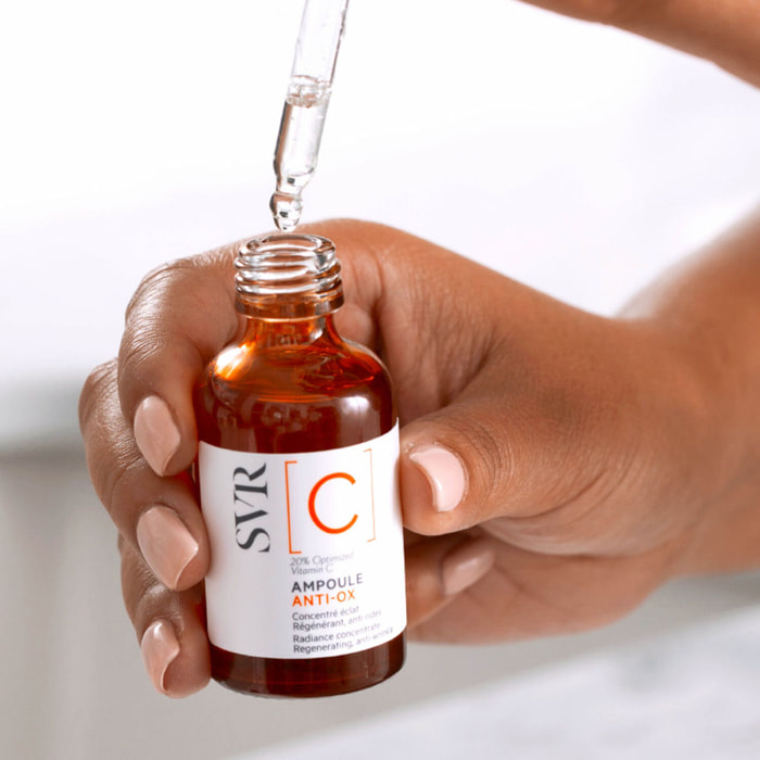 [C] Ampoule Anti-Ox - Concentré Eclat - Régénérant, Anti-Rides 30 ml