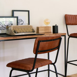 Lampe socle "Tibu" en bois