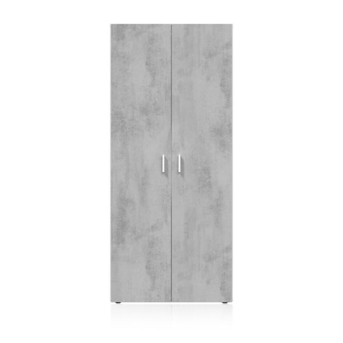 Armario Multi Useful 80 2 Puertas Blanco - Cemento