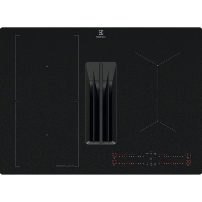 Plaque induction aspirante ELECTROLUX KCC73443CZ SaphirMatt