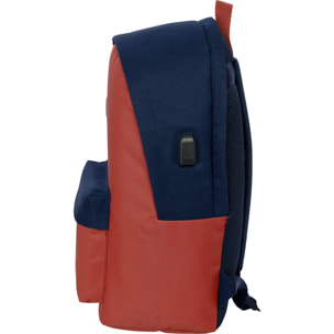 Mochila doble para portatil 15,6"+usb el pulpo "caldera"