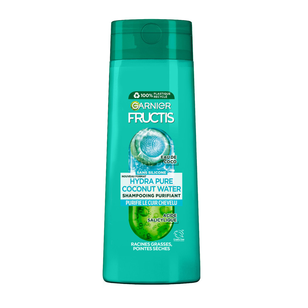 Lot de 12 - Garnier Fructis Shampooing Hydra Pure coconut water 300ml