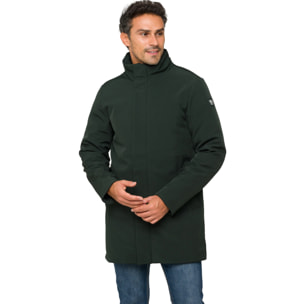 Chaqueta KANAWA acolchada impermeable Verde oscuro