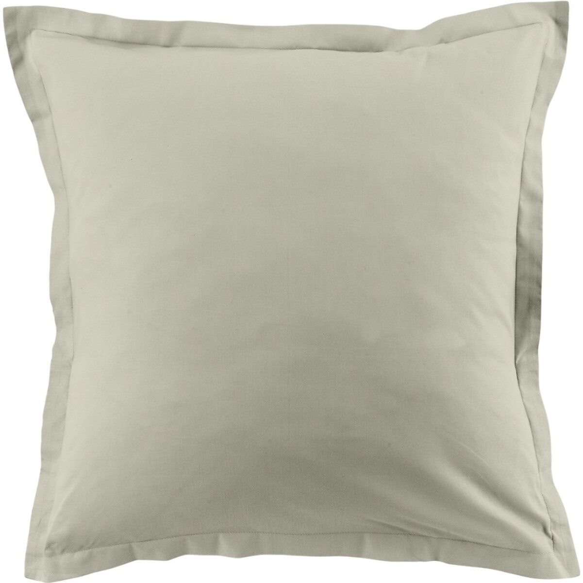 Lot De 2 Taies D'oreiller 100% Coton 57fils Grege