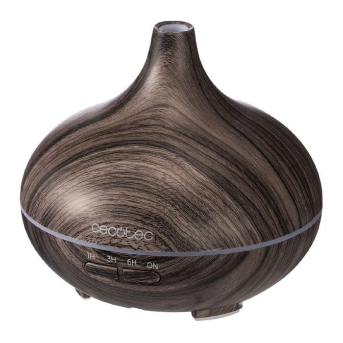 Umidificatore Cecotec Pure Aroma 300 Yin Grey Serbatoio da 300 ml, 7 colori LED,