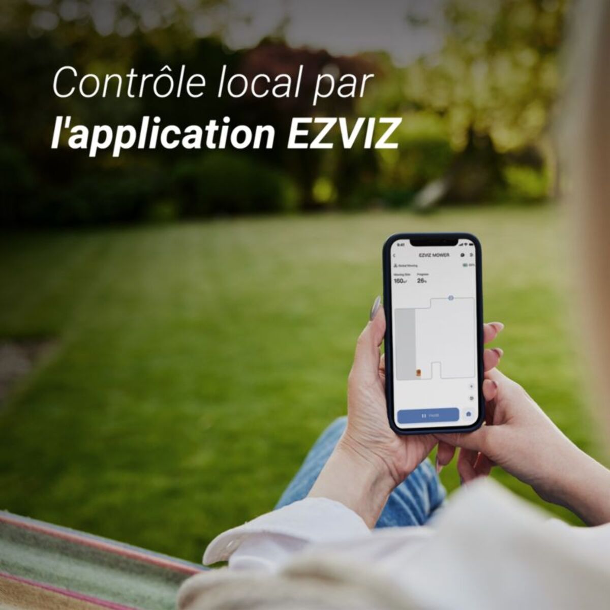 Tondeuse gazon robot EZVIZ RM600