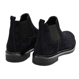 Beatles in camoscio con fascia elastica