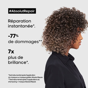 Série Expert Absolut Repair - Masque Restructurant Réparateur - cheveux secs et abîmés 250 ml