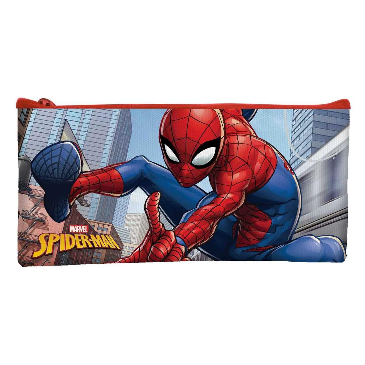 Astuccio Bustina piatta Spiderman Lui Marvel Multicolor