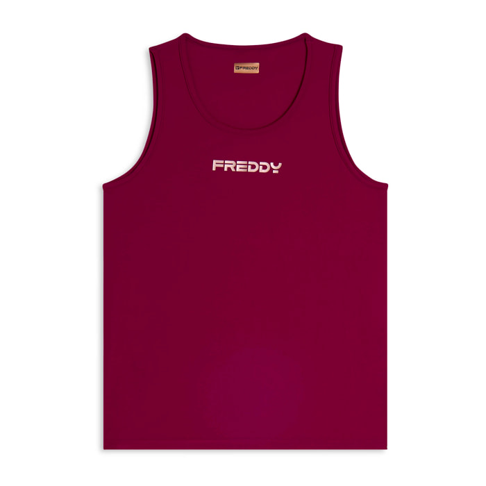 Canotta sportiva in D.I.W.O.® con spalline vogatore