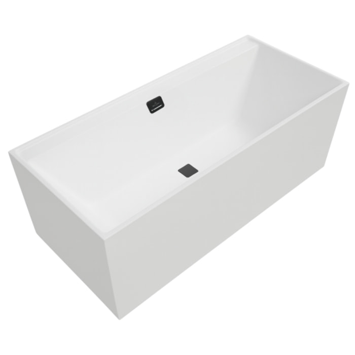 Baignoire droite antidérapante VILLEROY ET BOCH Collaro acrylique