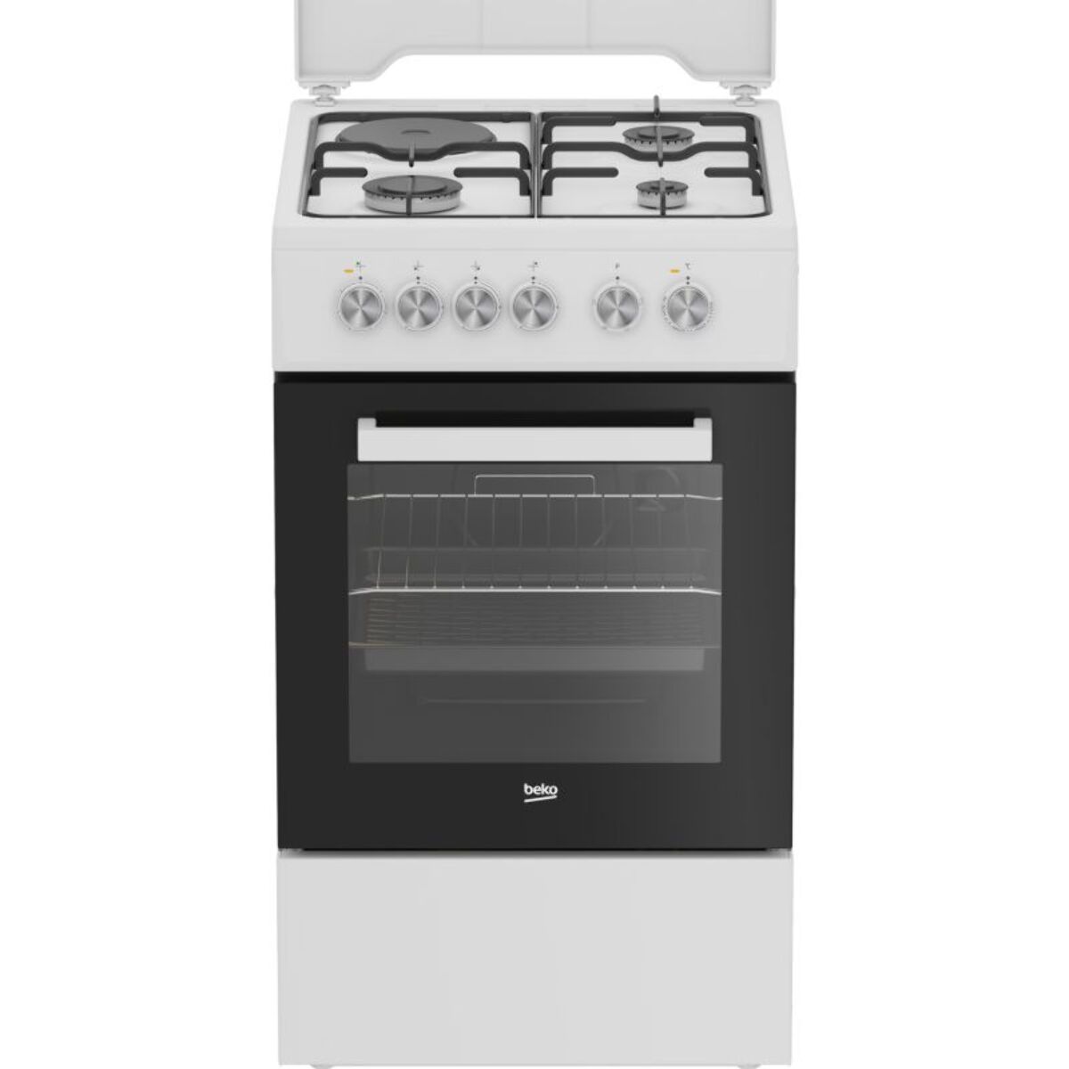 Cuisinière gaz BEKO FSS53011DW