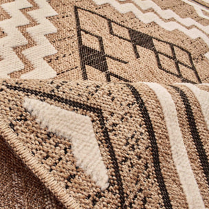 Tapis extérieur tissé kilim rectangle BUTA