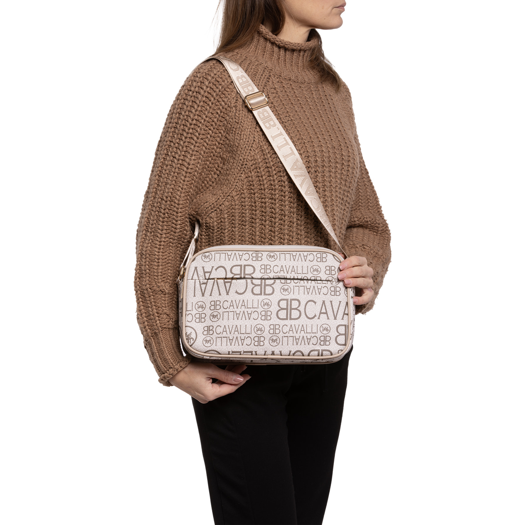 Borsa a tracolla  da donna ecopelle Prodotto Vegano 18x28x11 cm