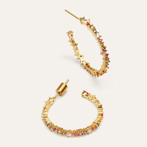 Orecchino Estellar Colors L Placcato Oro