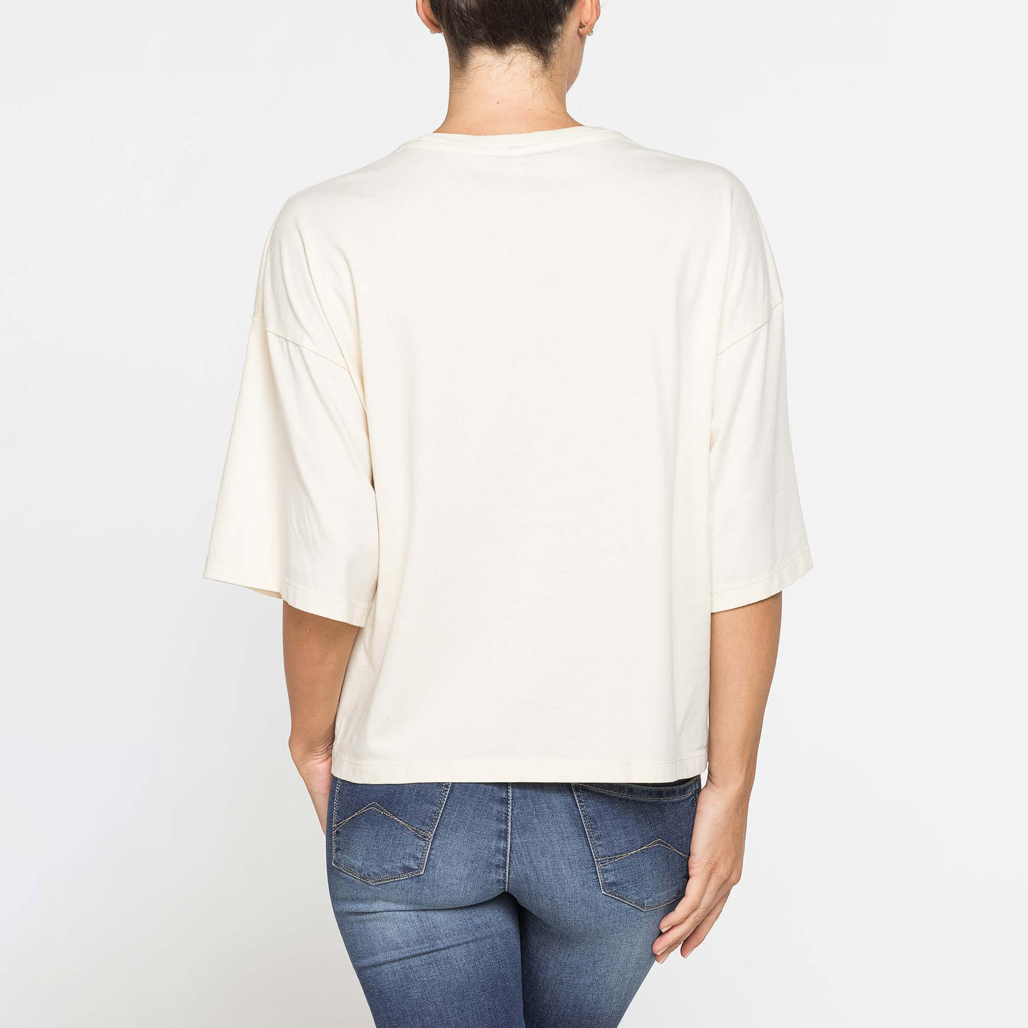 T-SHIRT OVERSIZE CON STAMPA