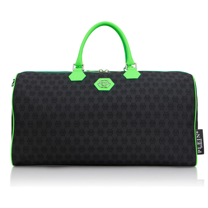 PHILIPP PLEIN Weekend Bag Jacquard Monogram
