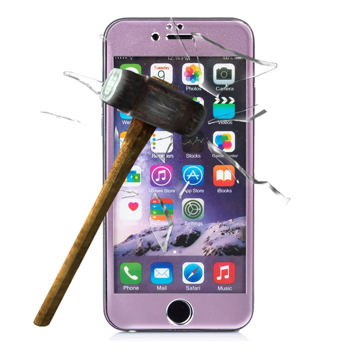 DAM PROTETTORE DIGA COPERTURA TOTALE VETRO FRONTALE IP6/6S 715 Cm. Colore rosa