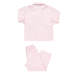 Pigiama leggero PACK Pigiama leggero mamma e bimba DONNA BAMBINA riga bianca e rosa