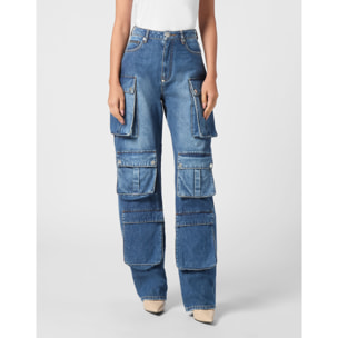 PHILIPP PLEIN Vaqueros Cargo Regular Fit