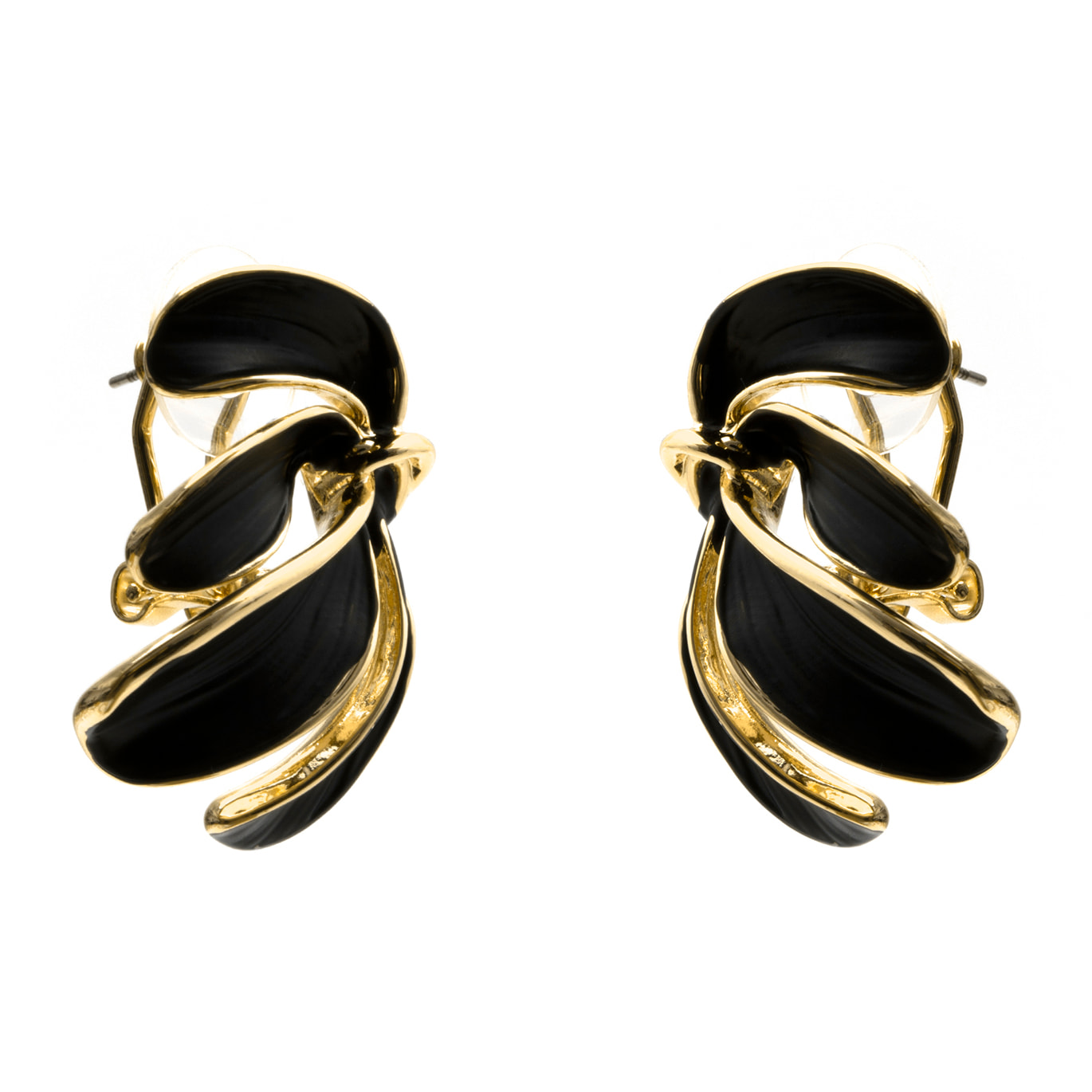 Pendientes Tamur acabado oro amarillo 18k
