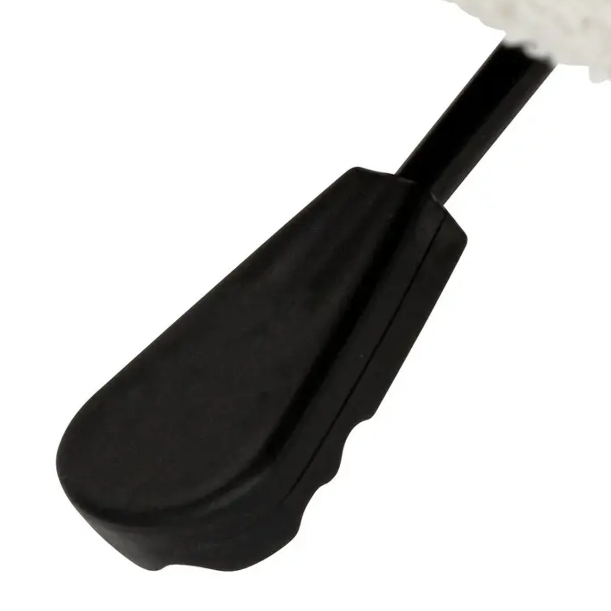 Chaise de bureau "Geos" bouclette blanc