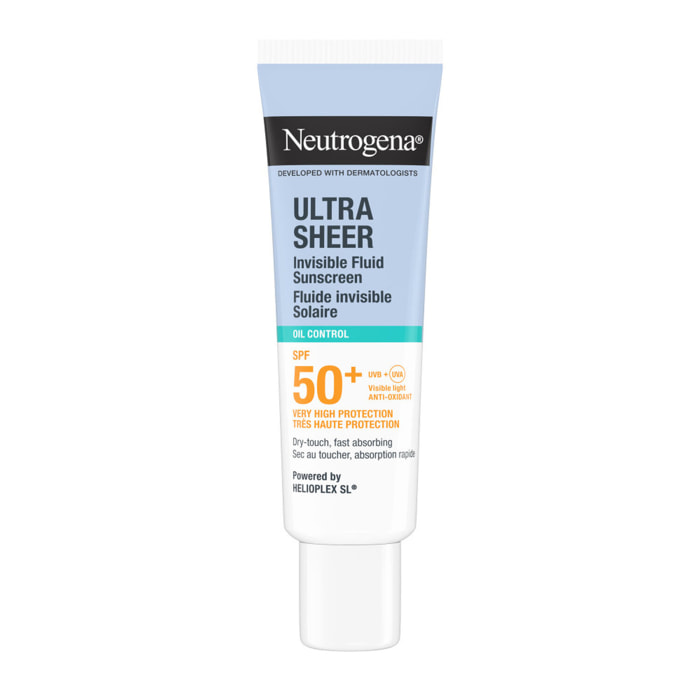 Ultra Sheer SPF 50+ - Fluide Solaire Invisible Ultra Sheer Oil Control 50 ml