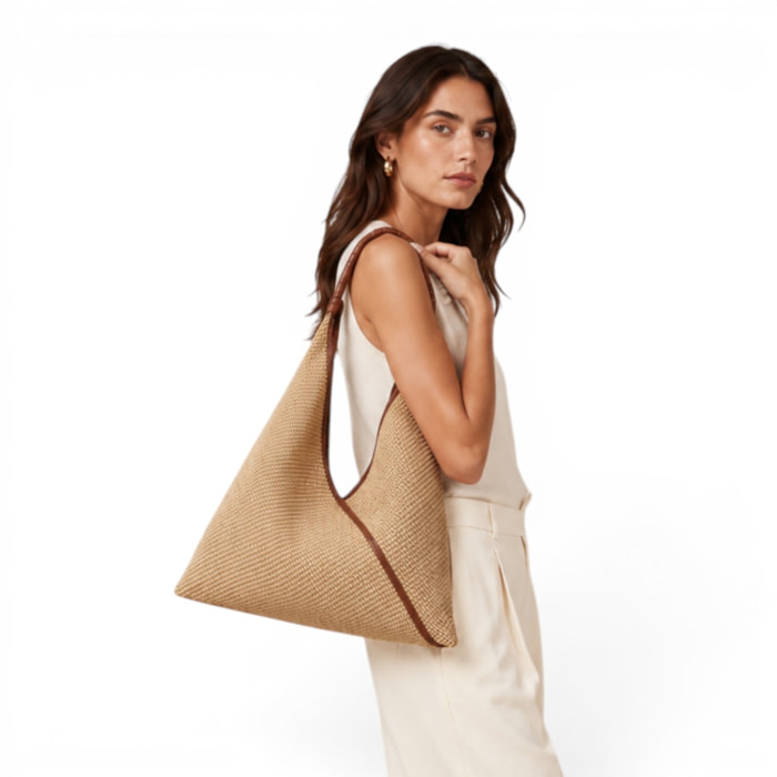 Borsa a spalla Cheval Firenze Broke S/S Cuoio