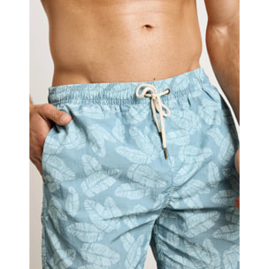 Bañador Regular Azul - Lisa