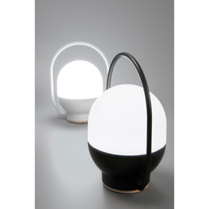 TAKE AWAY Lampe portable noire