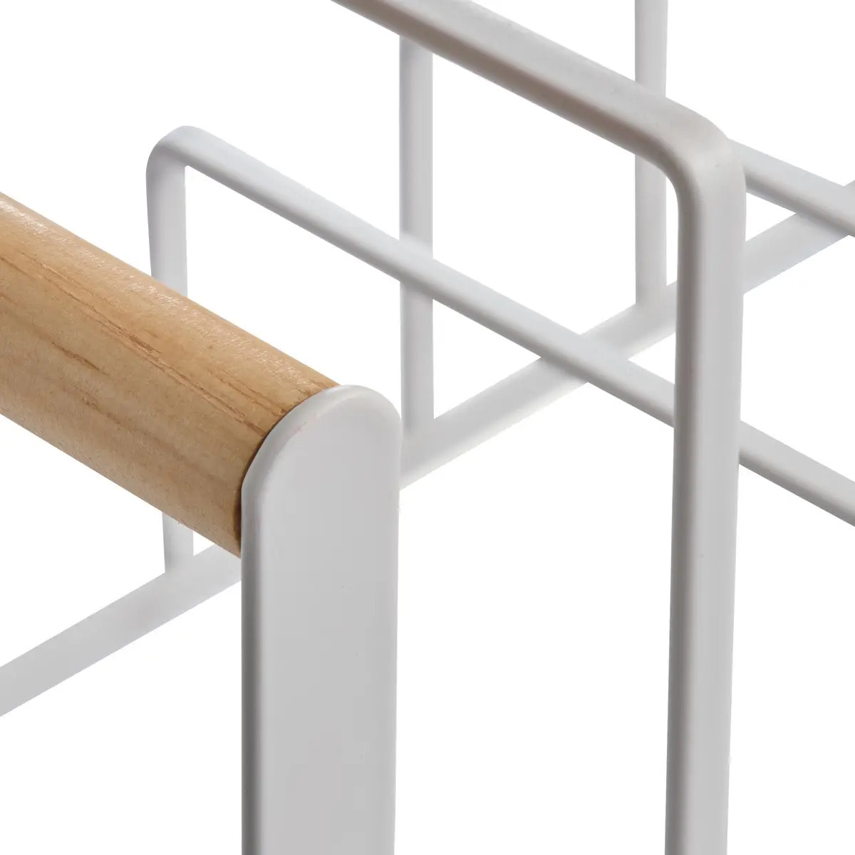 Rangement casseroles et poêles Balm 32x16x20cm blanc