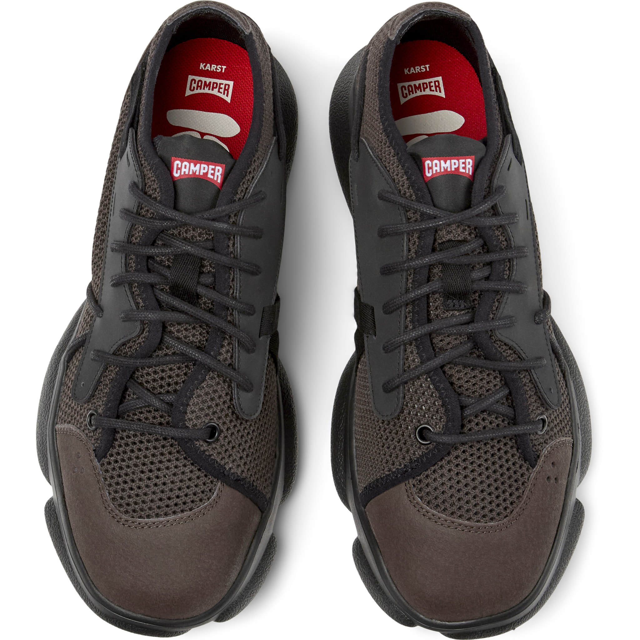 Zapatillas - CAMPER Karst - Gris - Textil técnico (poliéster reciclado)