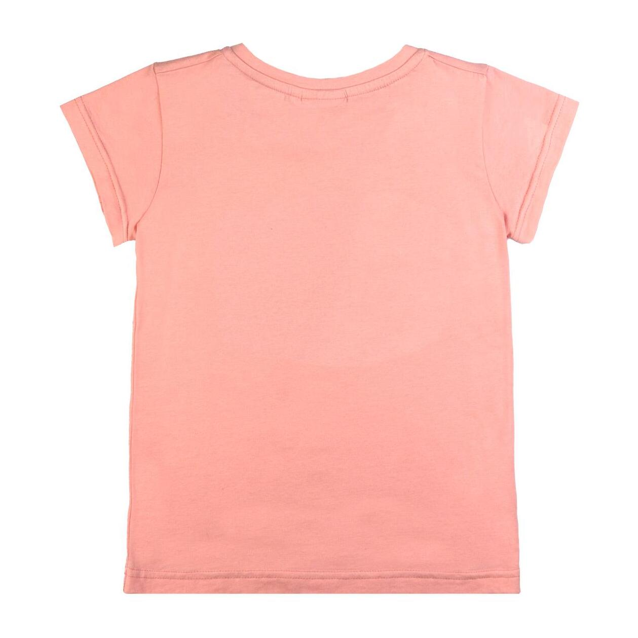 T-shirt da bambina in cotone Leone Shiny