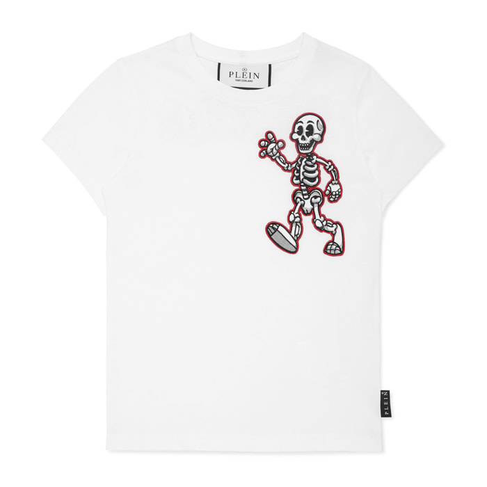 PHILIPP PLEIN T-Shirt Round Neck Ss SKULL