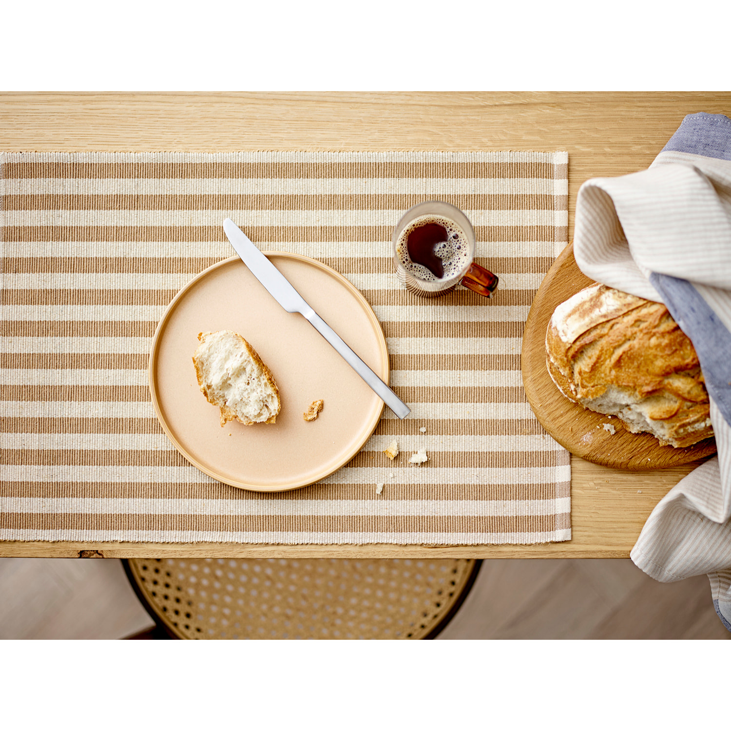 Set de 2 set de table Statement Stripe 33x48cm