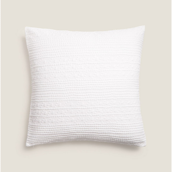 Funda de cuadrante algodón jacquard Drite color blanco 100% Algodón