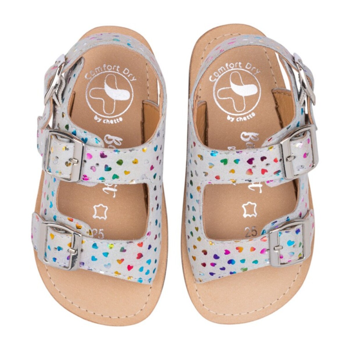 SANDALIA BAREFOOT PIEL CHETTO TIPO BIO GRIS
