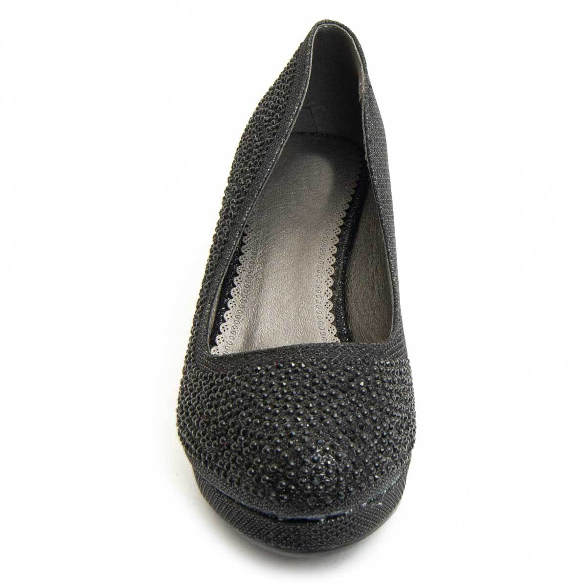 Zapato de tacón - Negro - Altura: 8 cm