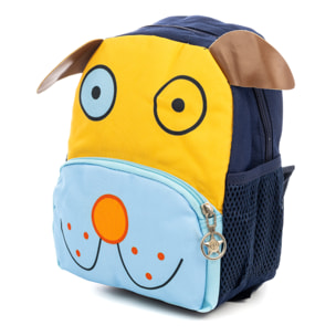 Mochila infantil con diseño de Perro. Con hombreras acolchadas, transpirables y ajustables.