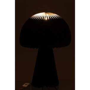 J-Line abat-jour Champignon Pliable - papier - brun