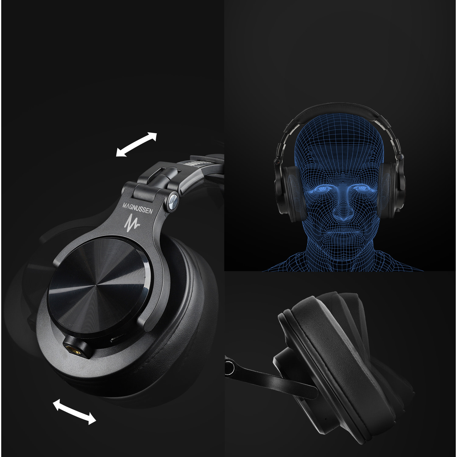 MAGNUSSEN H6 HEADPHONES en color Negro