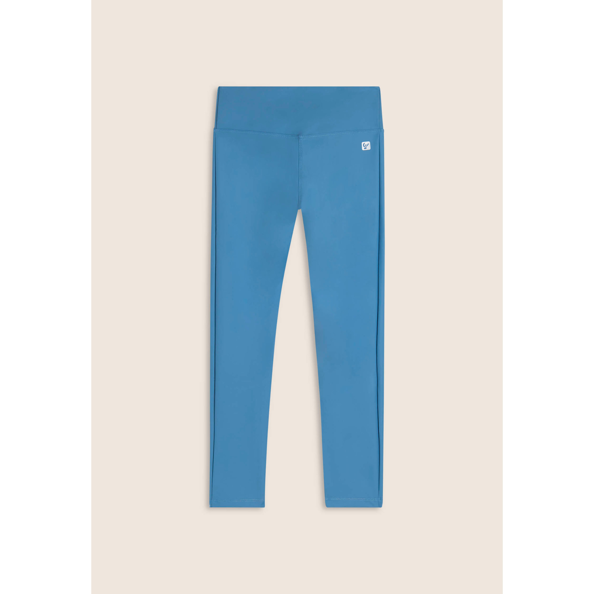 Leggings 7/8 effetto pelle vita regular