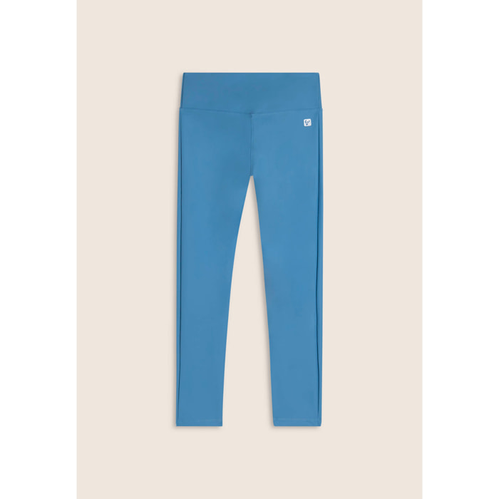 Leggings 7/8 effetto pelle vita regular