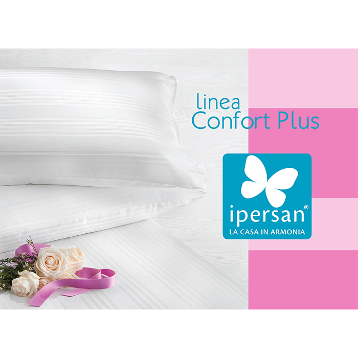 Coprimaterasso fasciato con elastico IPERSAN Puro Cotone Bianco
