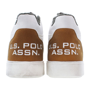 Sneakers U.S. Polo Assn. bianco-marrone